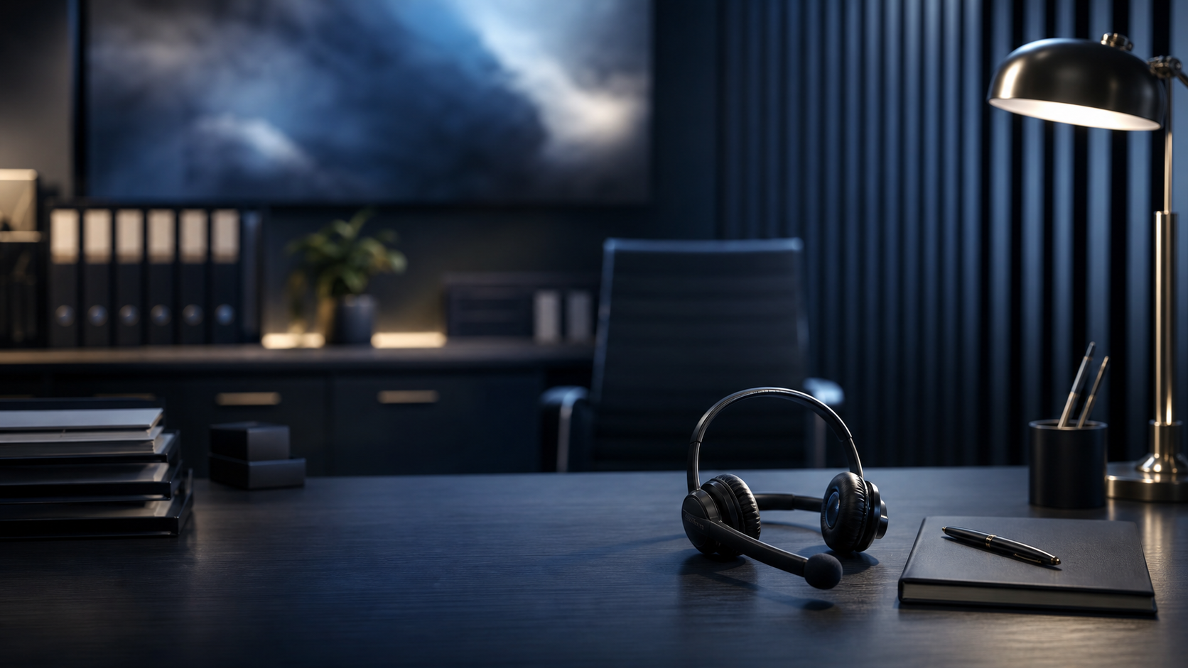 Quiet trauma-informed legal intake workspace
